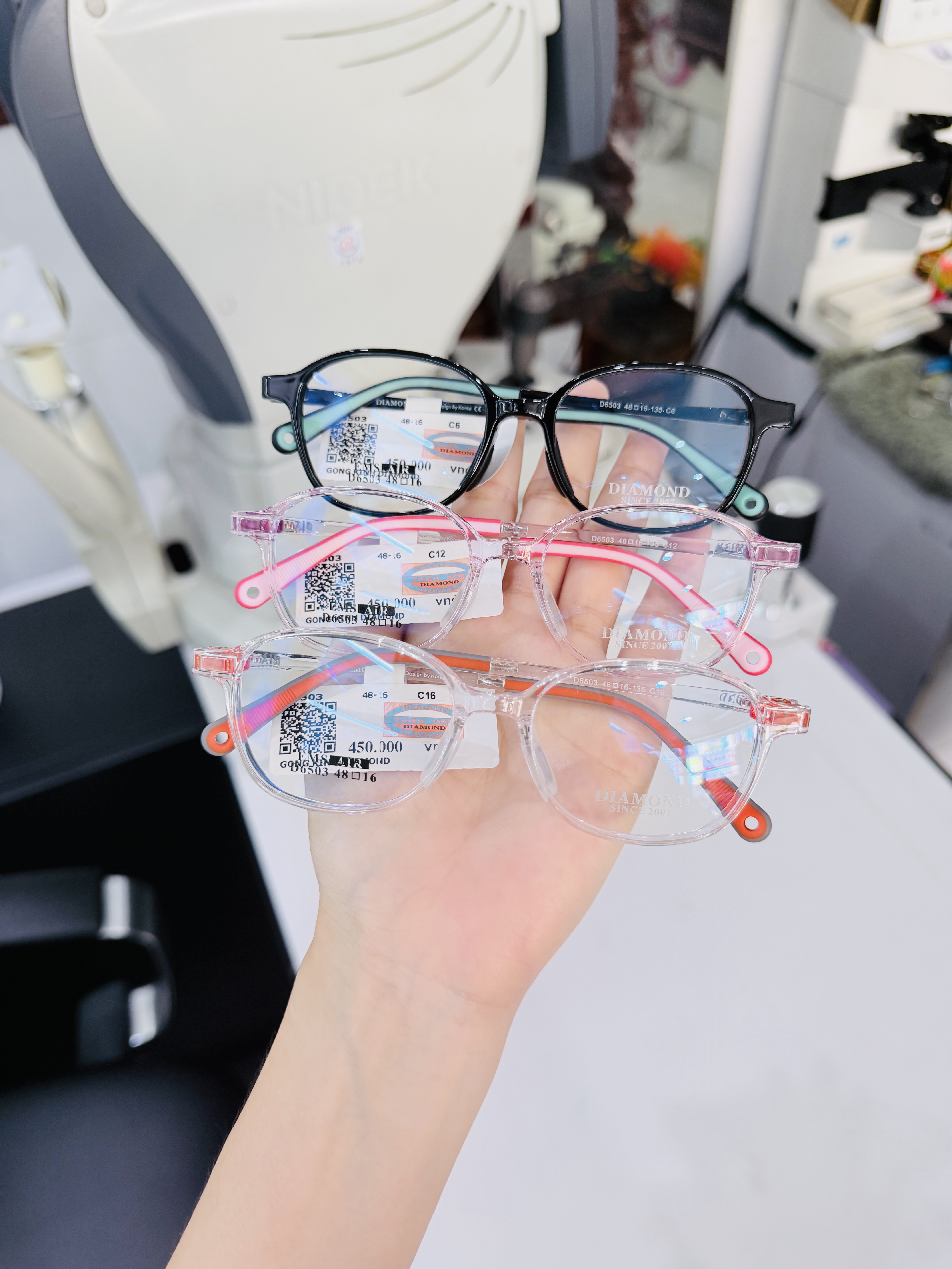 Gọng kính DIAMOND mã D6503
