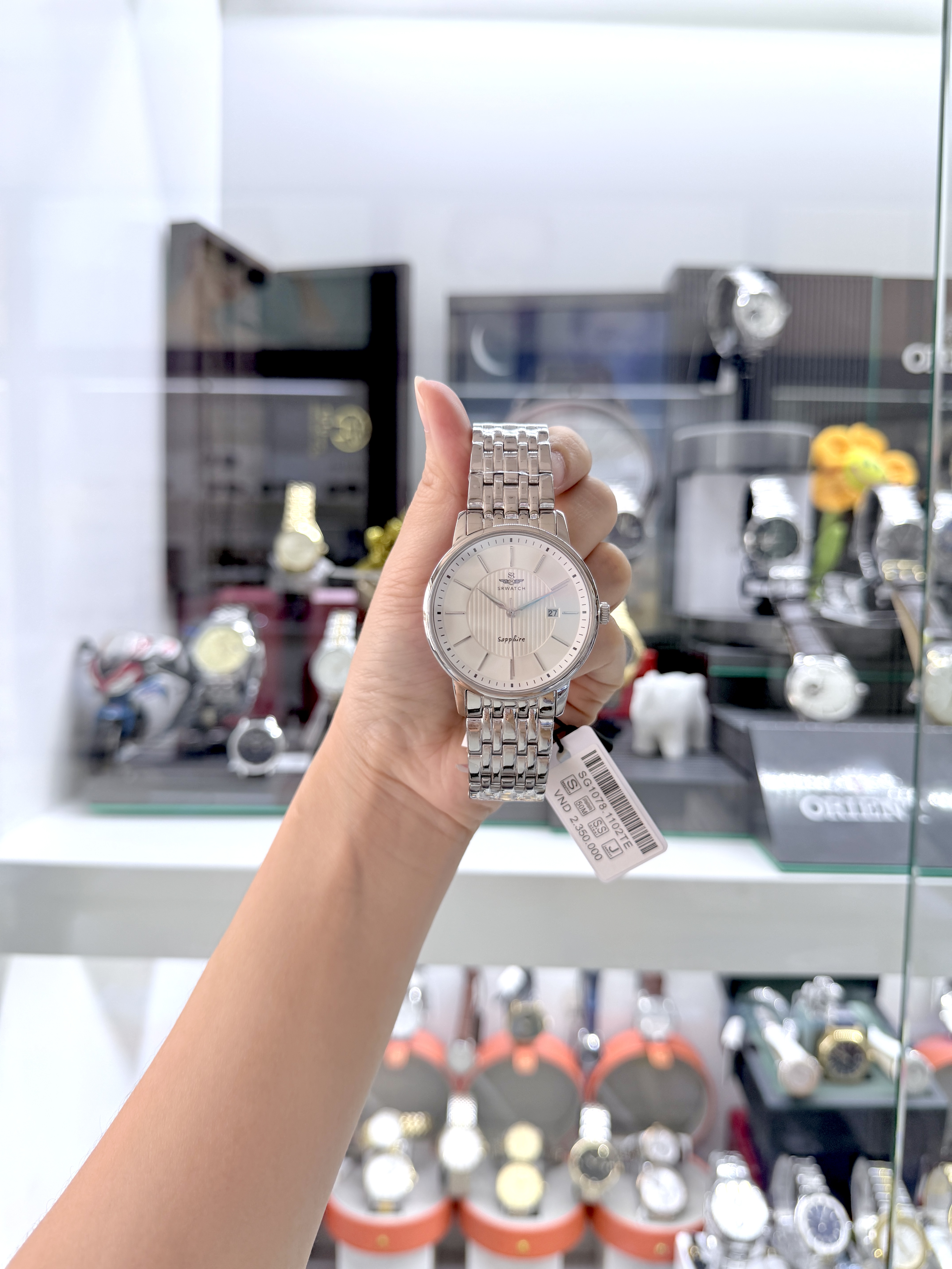 Đồng hồ nam SRWatch Sapphire mã SG1078.1102TE 