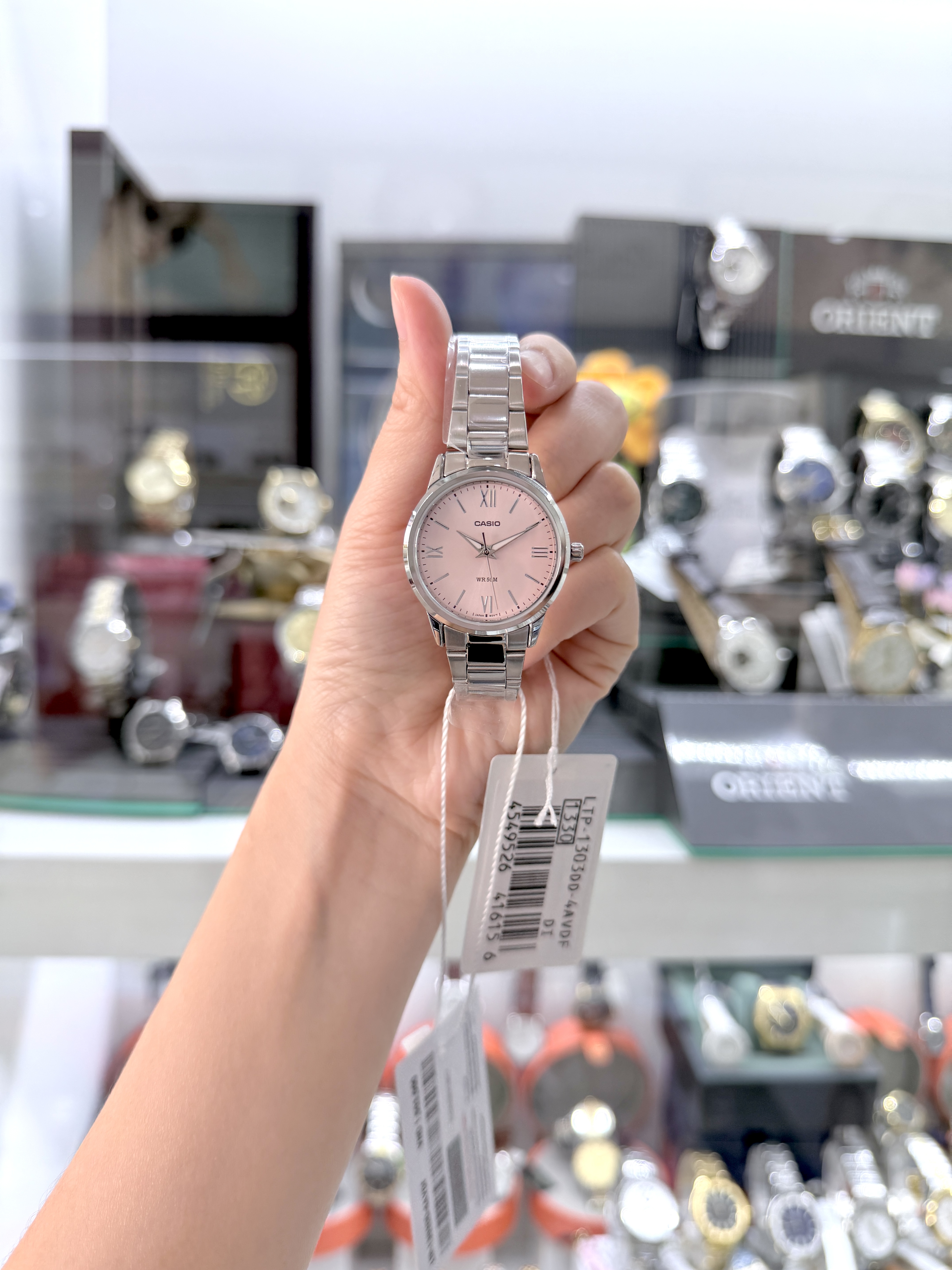 Đồng hồ Casio Nữ LTP-1303D-4AVDF Chính Hãng