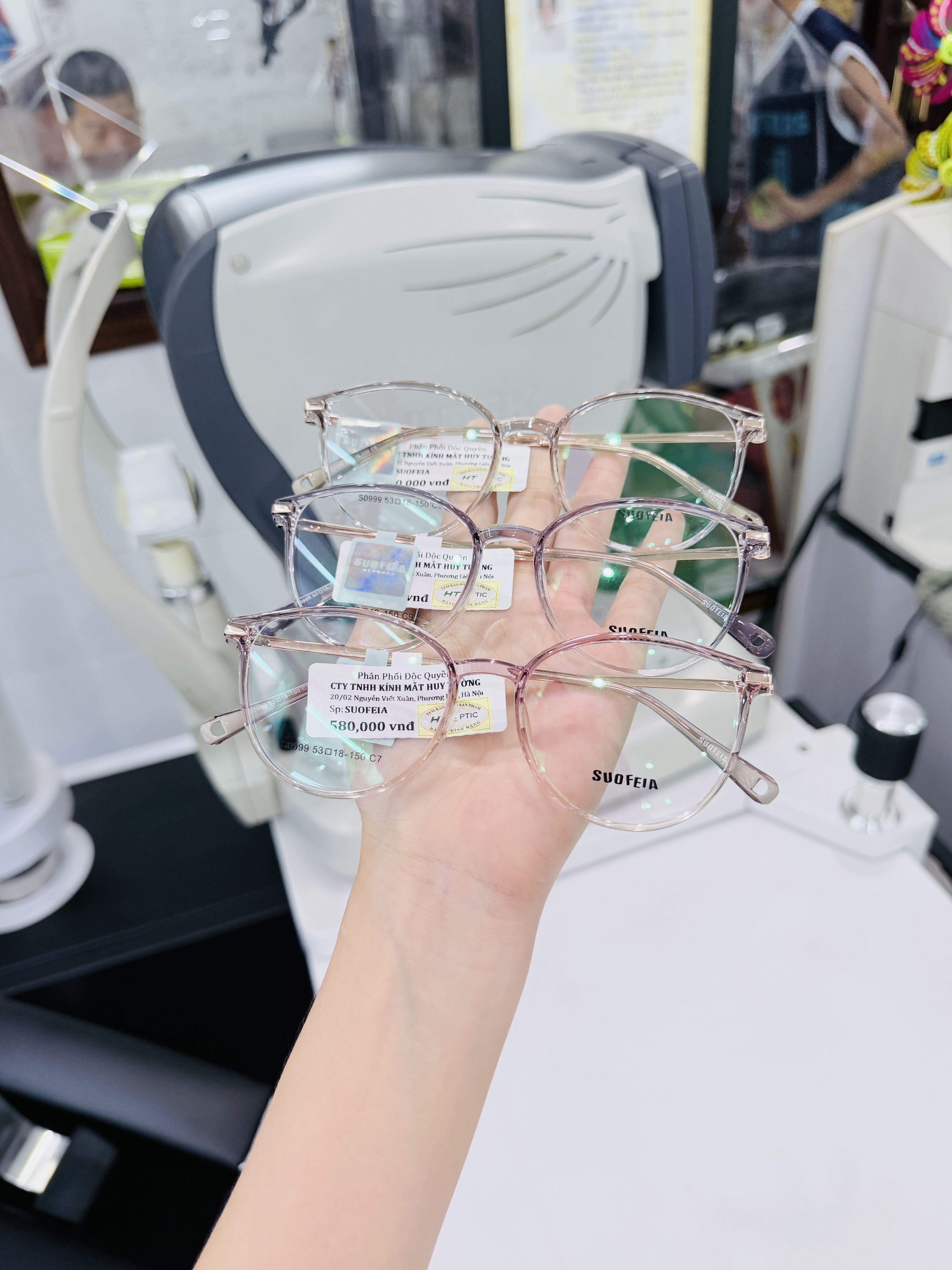 Gọng Kính SUOFEIA Mã S0999