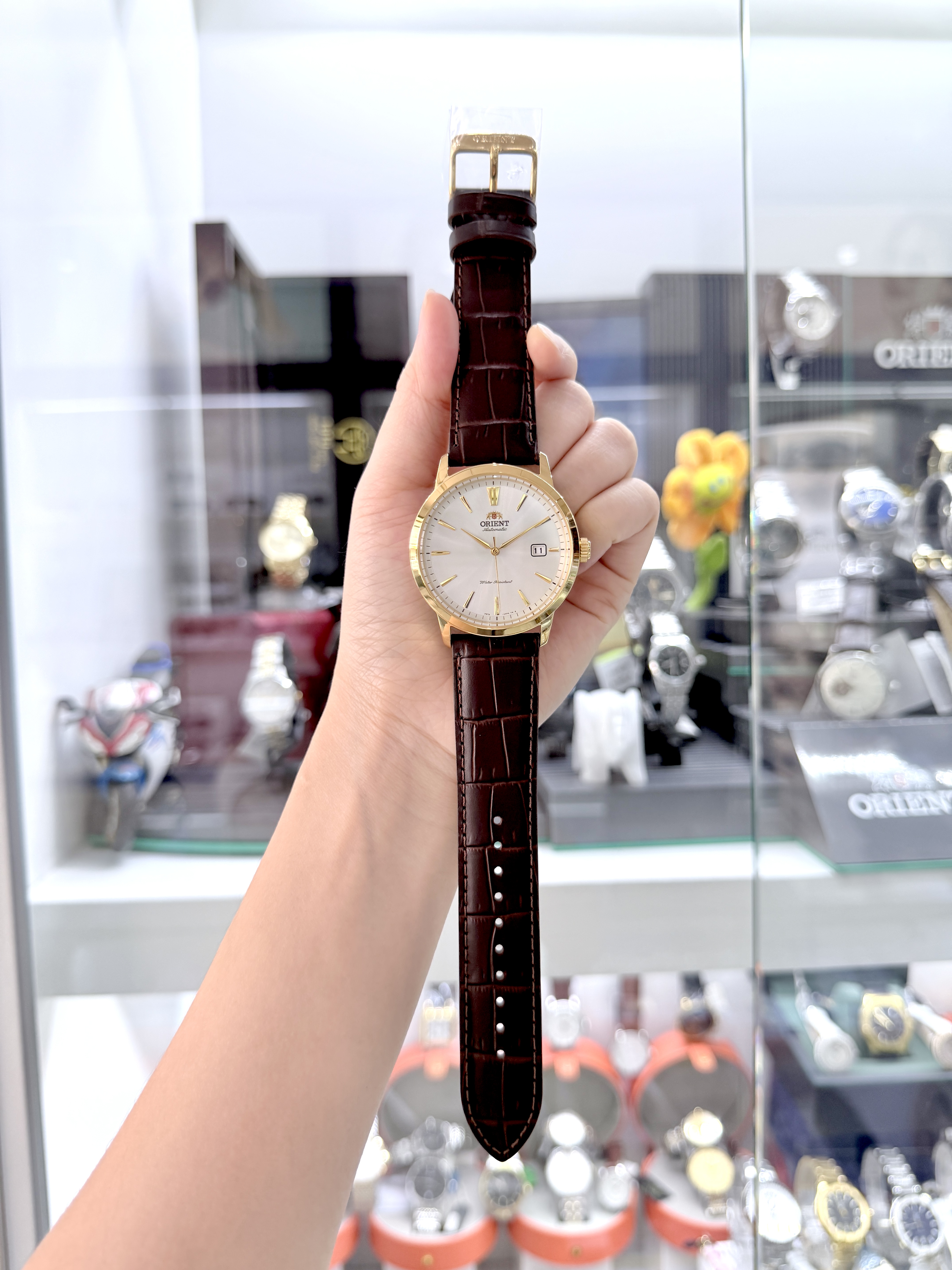 Orient RA-AC0F04S30B – Nam – Automatic (Tự Động) – Dây Da