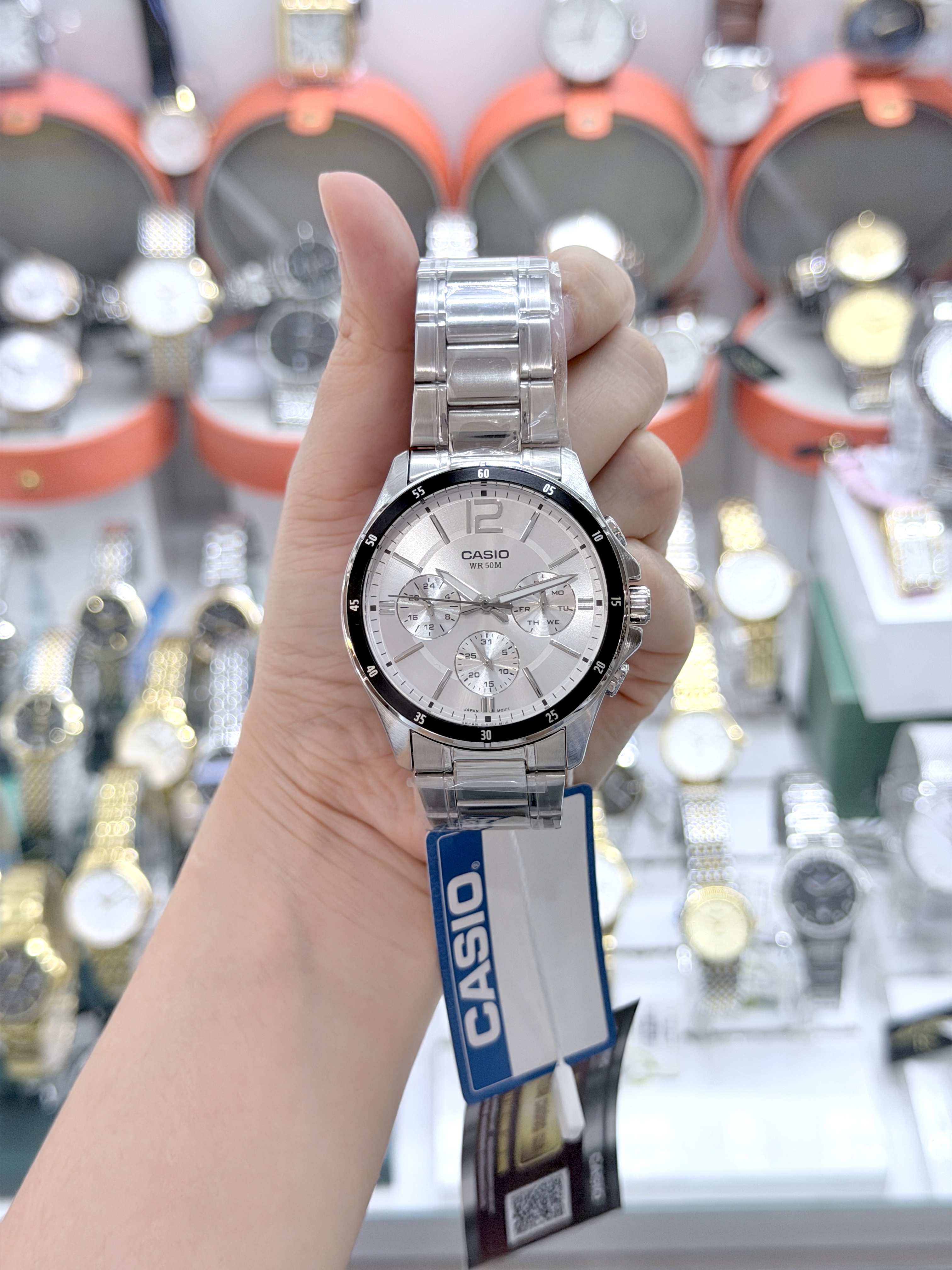Đồng hồ Casio MTP-1374D-7A Chính Hãng