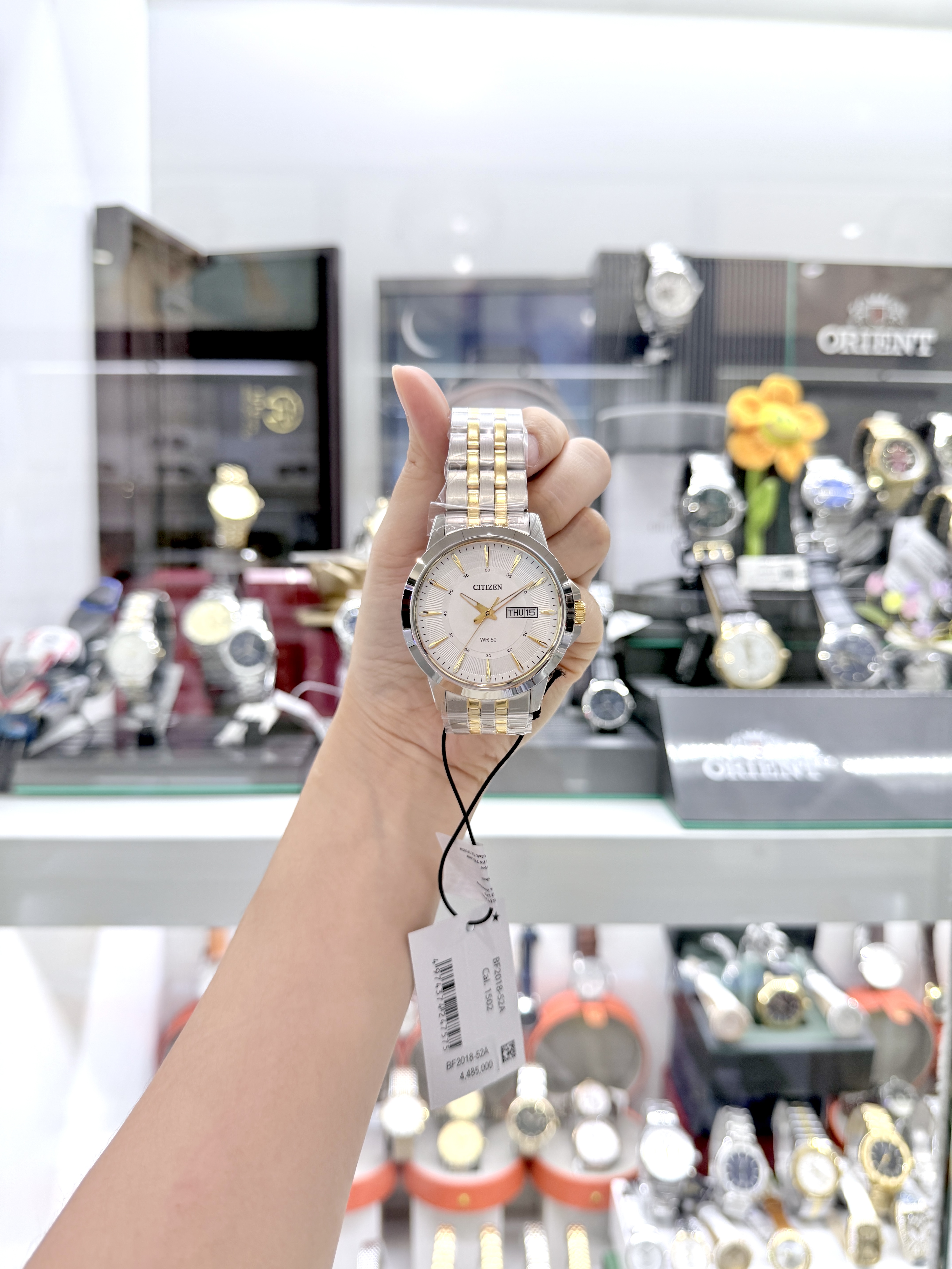 Đồng Hồ Nam CITIZEN BF2018-52A