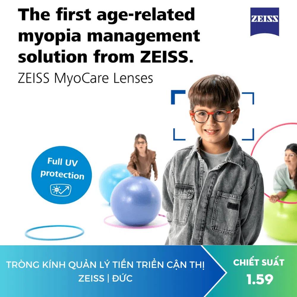 Tròng kính Zeiss MyoCare Finished 1.59