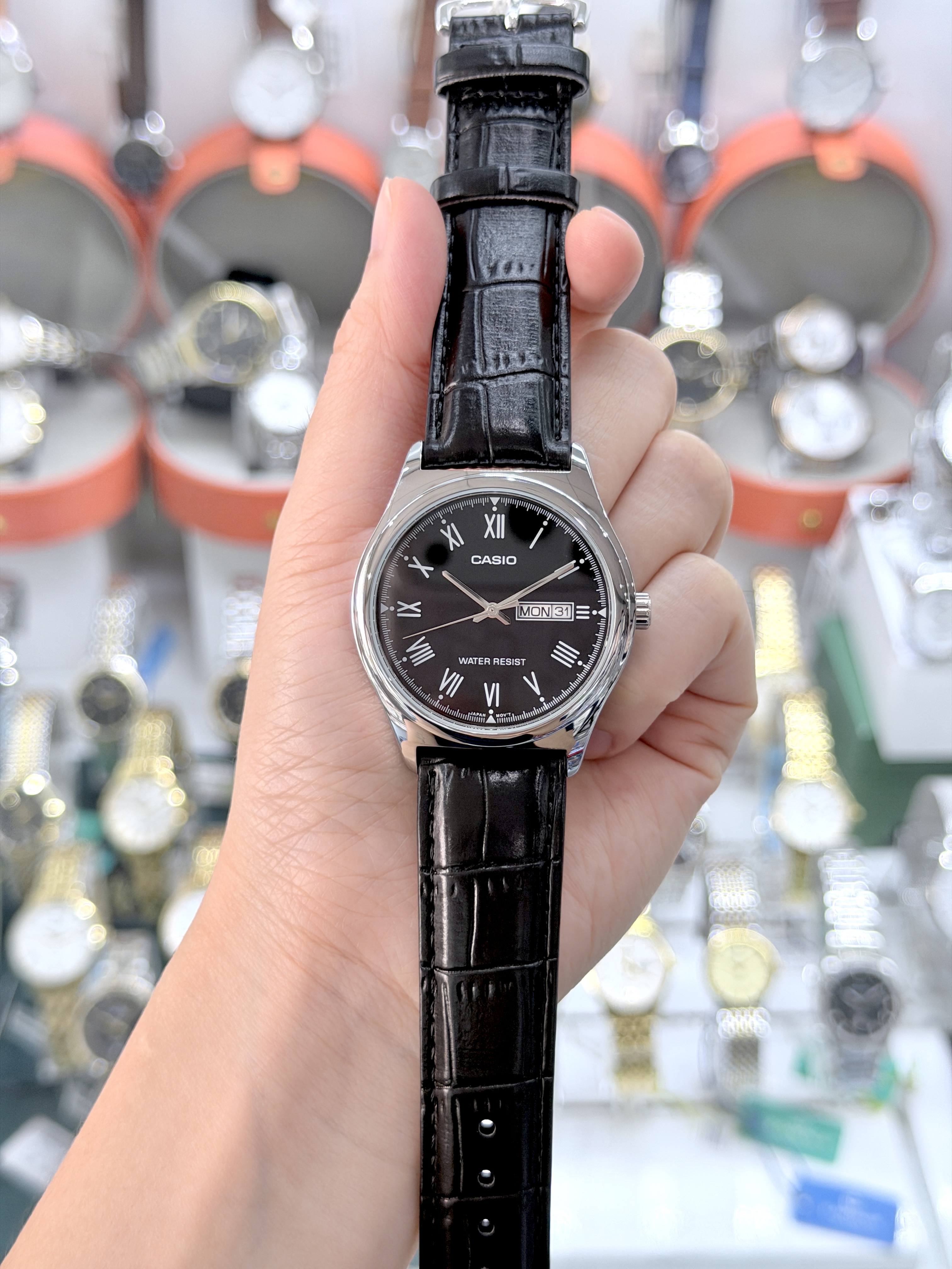 Đồng hồ Casio Nam MTP-V006L-1B2UDF Chính Hãng