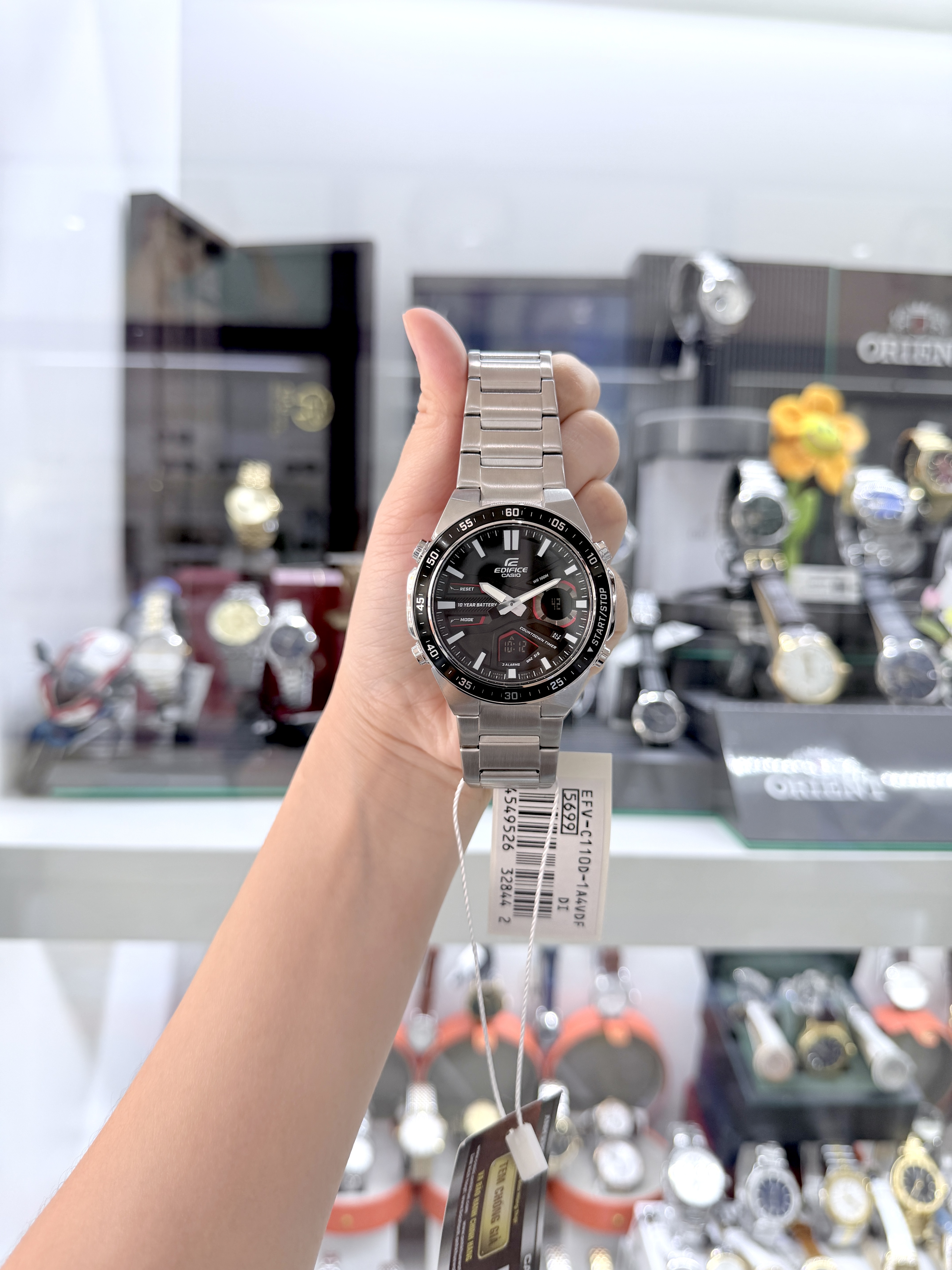 Đồng hồ Casio Edifice EFV-C110D-1A4VDF Chính Hãng
