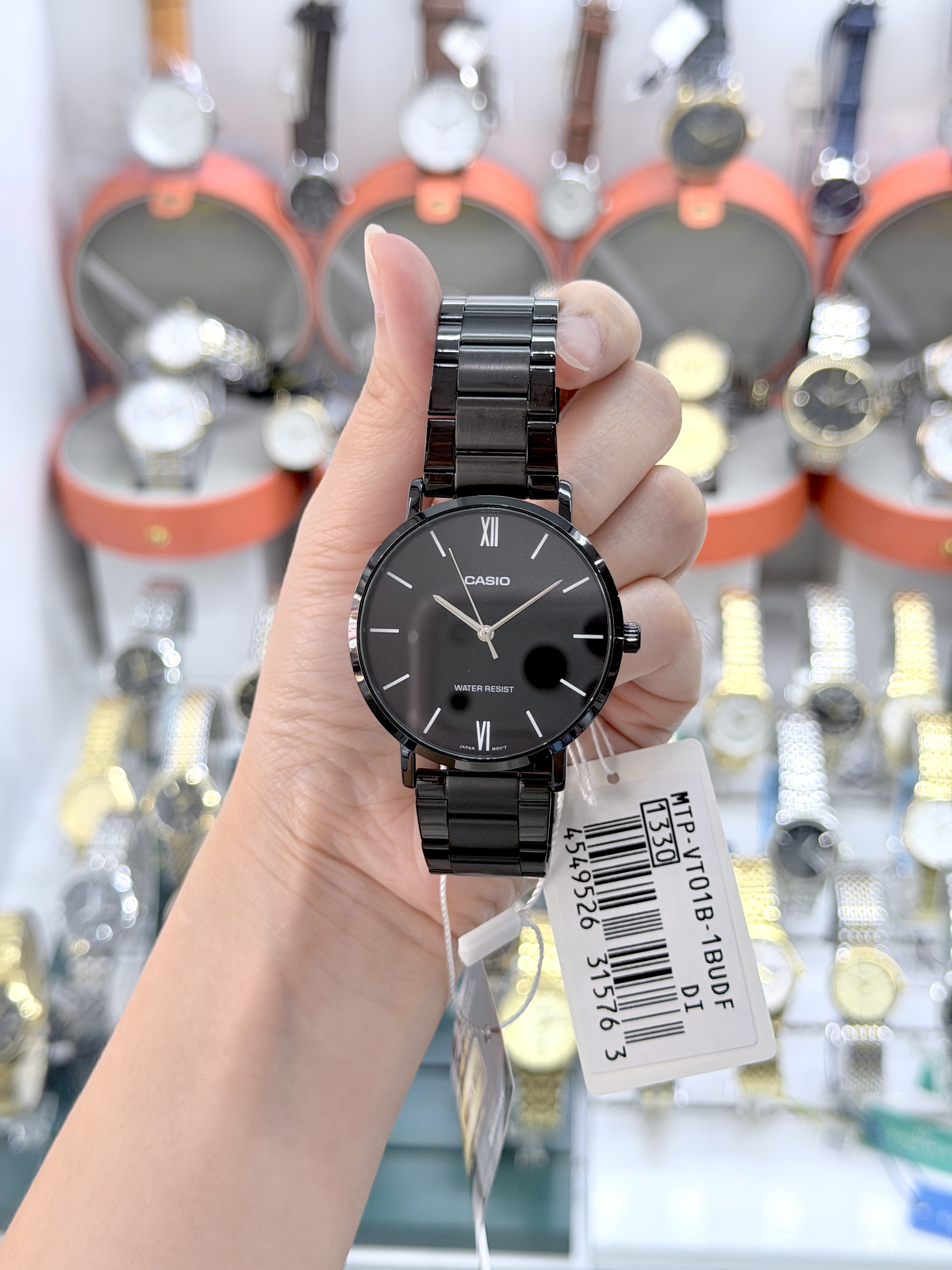 Đồng hồ Casio Nam MTP-VT01B-1BUDF Chính Hãng